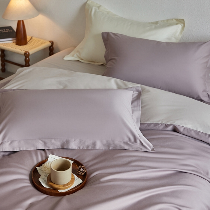 91家纺网 家纺一手货源 找家纺 （总）轩和家居 2025新款50S贡缎长绒棉纯棉四件套