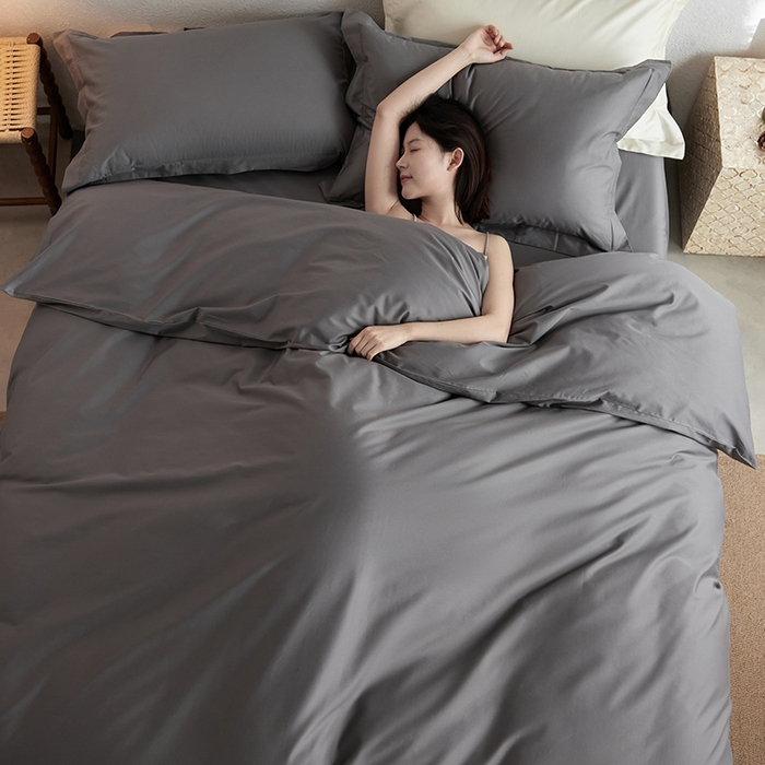 91家纺网 家纺一手货源 找家纺 （总）轩和家居 2025新款50S贡缎长绒棉纯棉四件套