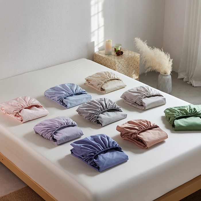 91家纺网 家纺一手货源 找家纺 （总）轩和家居 2025新款50S贡缎长绒棉纯棉单床笠单品床笠床笠单件