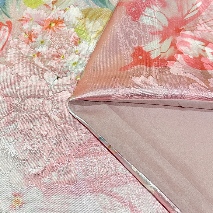 91家纺网 家纺一手货源 找家纺 许林家纺 2025新款提花贡缎轻奢数码活性印花四件套 瑞彩流光