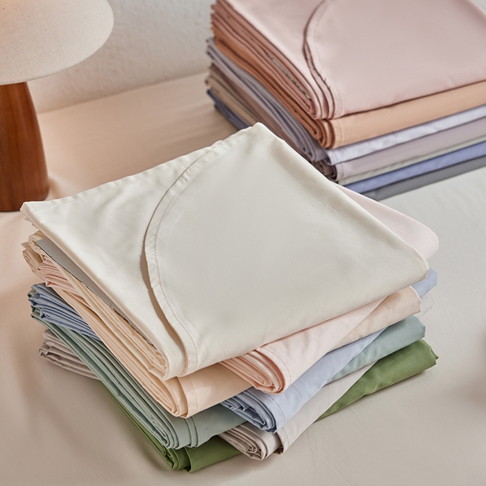 91家纺网 家纺一手货源 找家纺 （总）轩和家居 2025新款50S贡缎长绒棉纯棉单床单单品床单床单单件