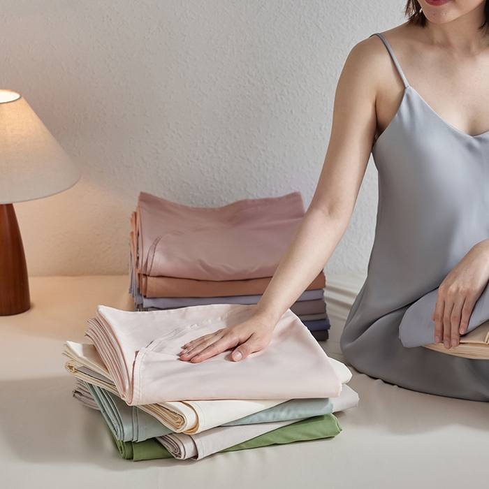 91家纺网 家纺一手货源 找家纺 （总）轩和家居 2025新款50S贡缎长绒棉纯棉单床单单品床单床单单件