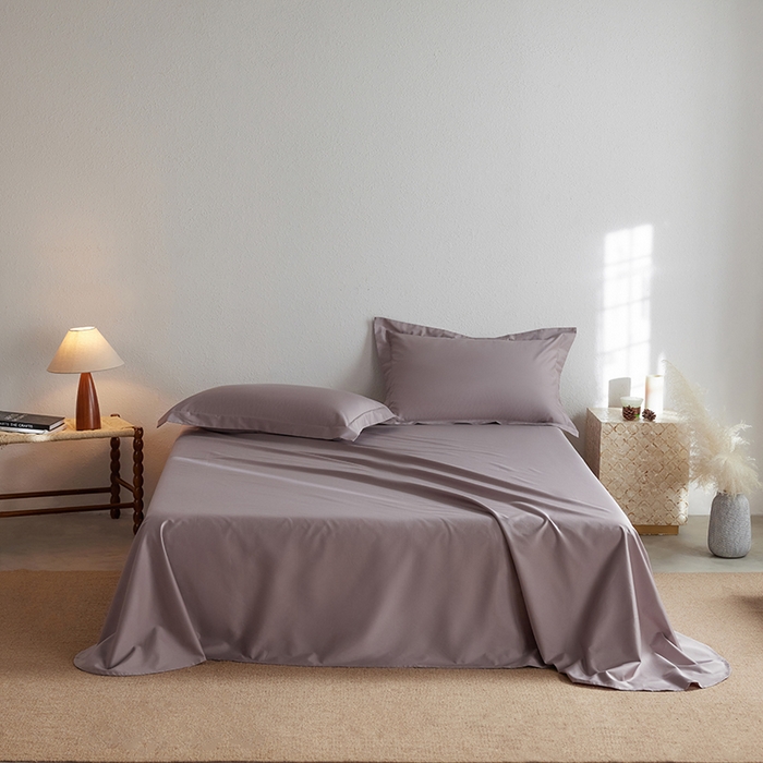 91家纺网 家纺一手货源 找家纺 （总）轩和家居 2025新款50S贡缎长绒棉纯棉单床单单品床单床单单件