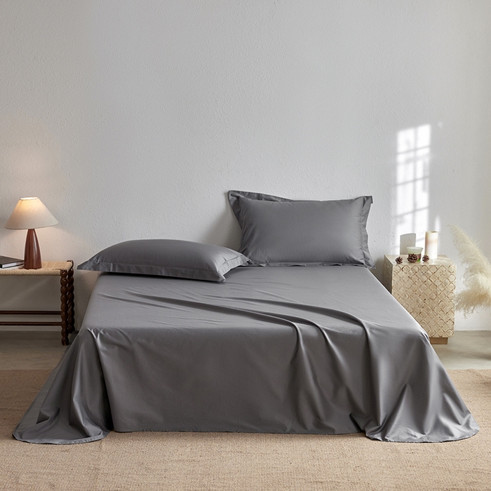 91家纺网 家纺一手货源 找家纺 （总）轩和家居 2025新款50S贡缎长绒棉纯棉单床单单品床单床单单件