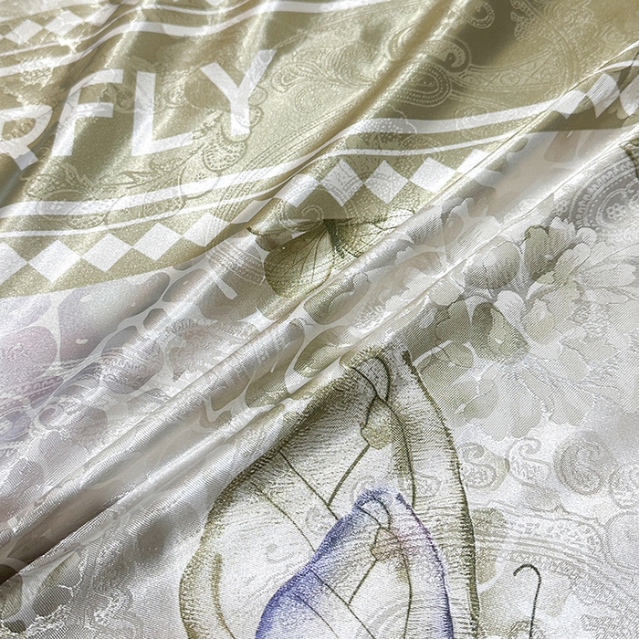 91家纺网 家纺一手货源 找家纺 许林家纺 2025新款提花贡缎轻奢数码活性印花四件套 天空之境