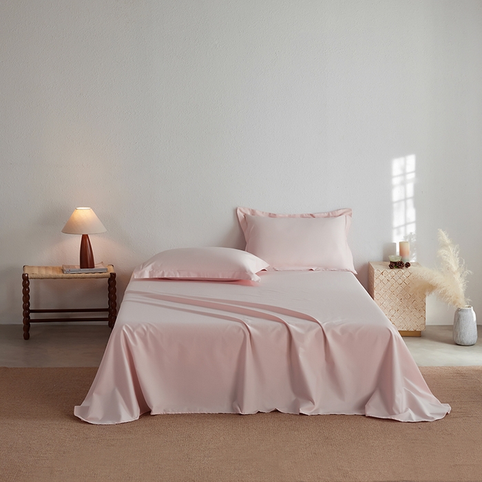 91家纺网 家纺一手货源 找家纺 （总）轩和家居 2025新款50S贡缎长绒棉纯棉单床单单品床单床单单件