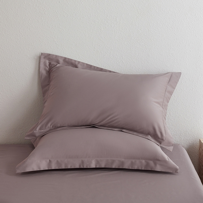 91家纺网 家纺一手货源 找家纺 （总）轩和家居 2025新款50S贡缎长绒棉纯棉单枕套单品枕套枕套单件