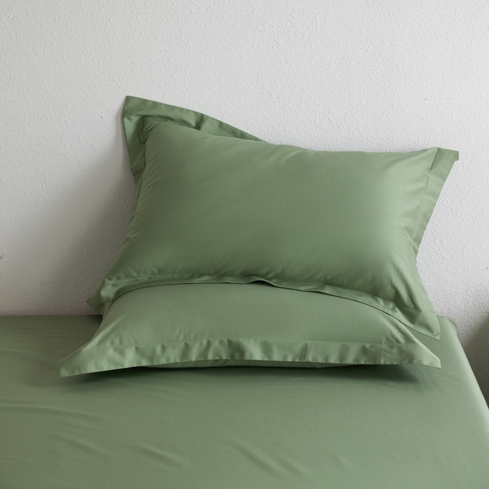 91家纺网 家纺一手货源 找家纺 （总）轩和家居 2025新款50S贡缎长绒棉纯棉单枕套单品枕套枕套单件