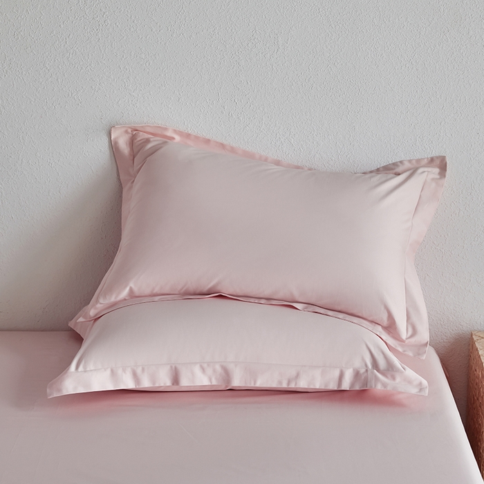 91家纺网 家纺一手货源 找家纺 （总）轩和家居 2025新款50S贡缎长绒棉纯棉单枕套单品枕套枕套单件