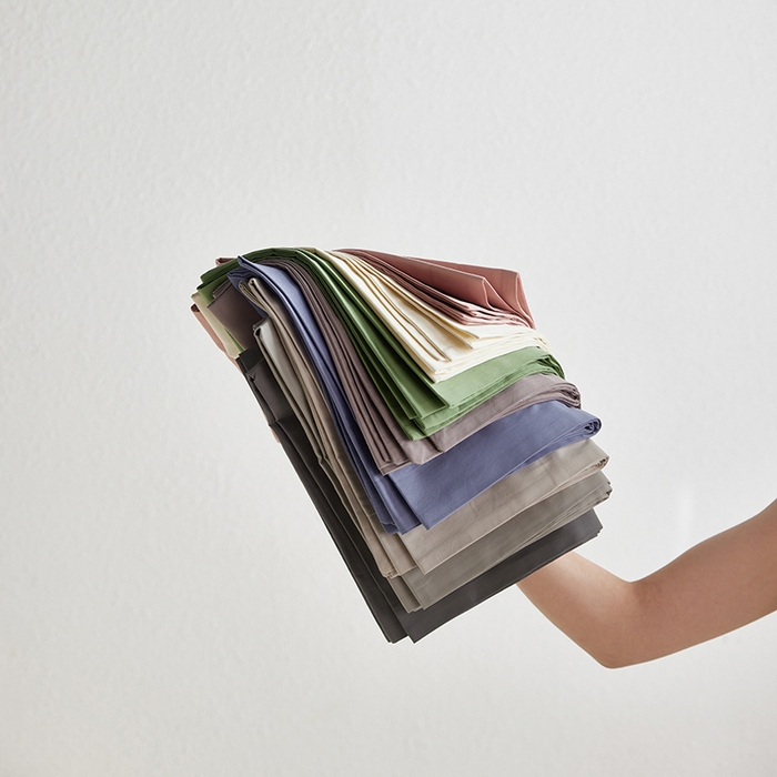 91家纺网 家纺一手货源 找家纺 轩和家居 2025新款50S贡缎长绒棉纯棉单枕套单品枕套枕套单件 组合图仅做展示