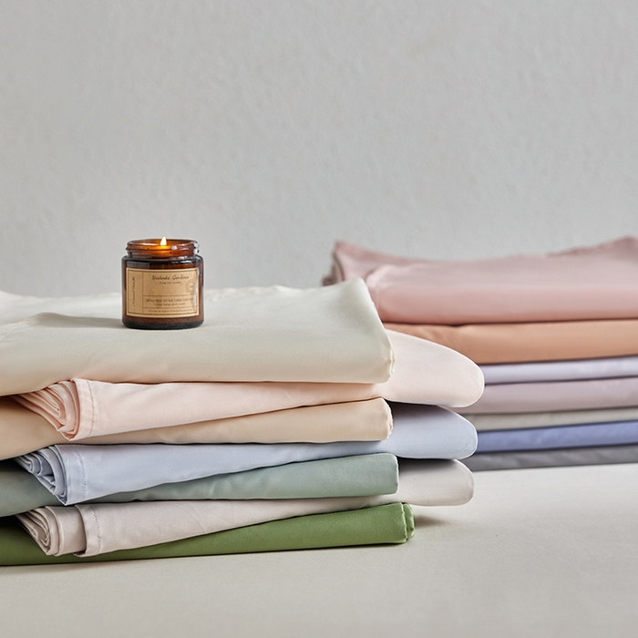 91家纺网 家纺一手货源 找家纺 轩和家居 2025新款50S贡缎长绒棉纯棉单床单单品床单床单单件 组合图仅做展示