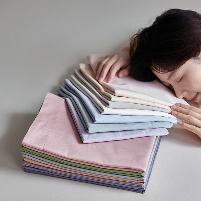 91家纺网 家纺一手货源 找家纺 轩和家居 2025新款50S贡缎长绒棉纯棉单床单单品床单床单单件 组合图仅做展示