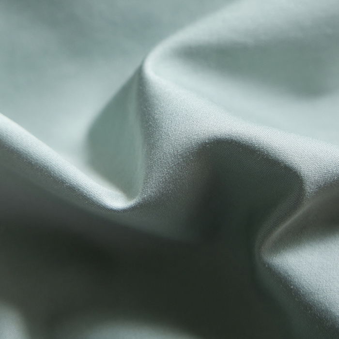 91家纺网 家纺一手货源 找家纺 轩和家居 2025新款50S贡缎长绒棉纯棉单被套单品被套被套单件 薄荷绿