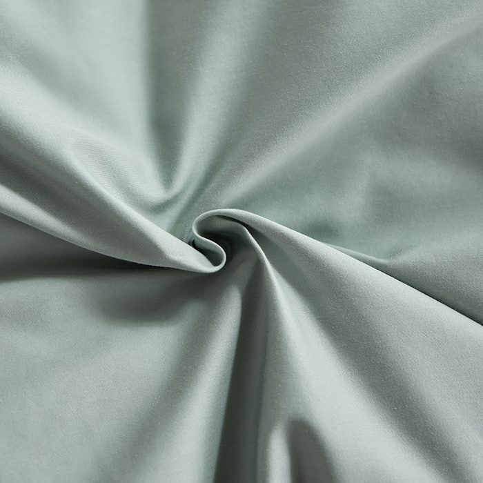 91家纺网 家纺一手货源 找家纺 轩和家居 2025新款50S贡缎长绒棉纯棉单被套单品被套被套单件 薄荷绿+浅香槟