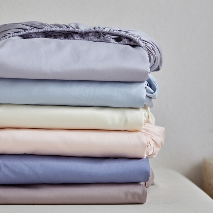 91家纺网 家纺一手货源 找家纺 轩和家居 2025新款50S贡缎长绒棉纯棉单床笠单品床笠床笠单件 组合图仅做展示