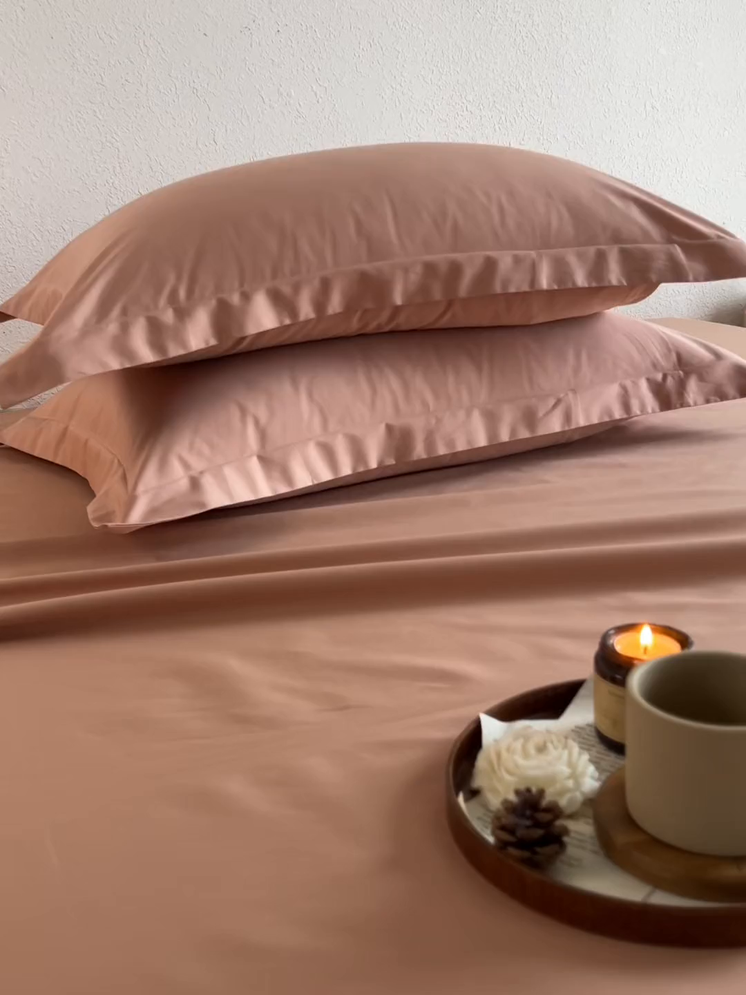 91家纺网 家纺一手货源 找家纺 轩和家居 2025新款50S贡缎长绒棉纯棉单枕套单品枕套枕套单件 罗卡芙