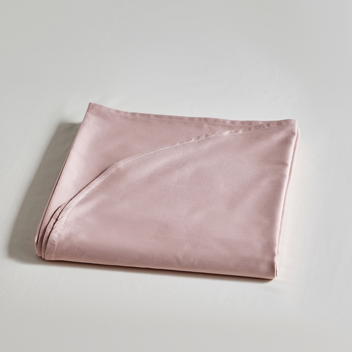 91家纺网 家纺一手货源 找家纺 轩和家居 2025新款50S贡缎长绒棉纯棉单床单单品床单床单单件 复古粉