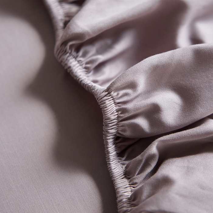 91家纺网 家纺一手货源 找家纺 轩和家居 2025新款50S贡缎长绒棉纯棉单床笠单品床笠床笠单件 丹麦紫