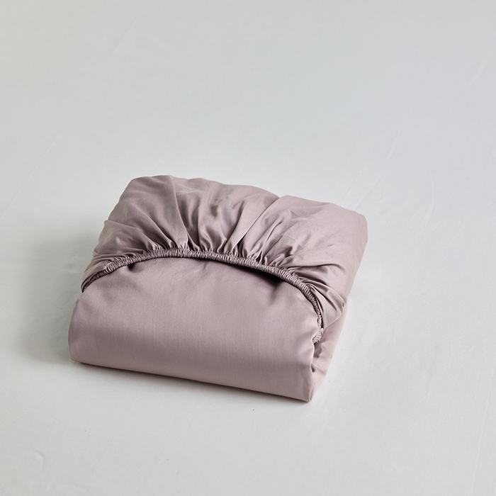 91家纺网 家纺一手货源 找家纺 轩和家居 2025新款50S贡缎长绒棉纯棉单床笠单品床笠床笠单件 丹麦紫