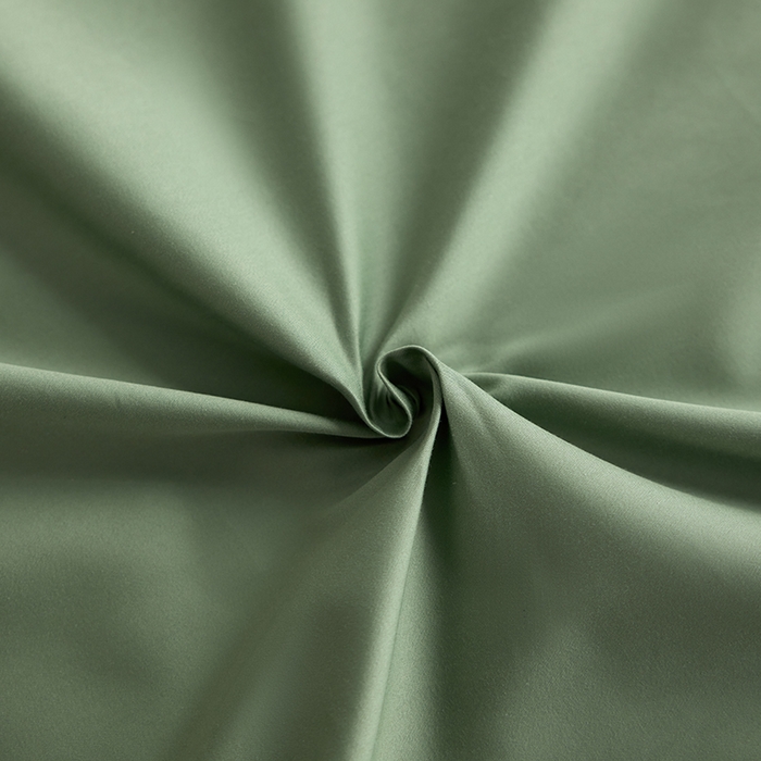 91家纺网 家纺一手货源 找家纺 轩和家居 2025新款50S贡缎长绒棉纯棉单枕套单品枕套枕套单件 抹茶绿