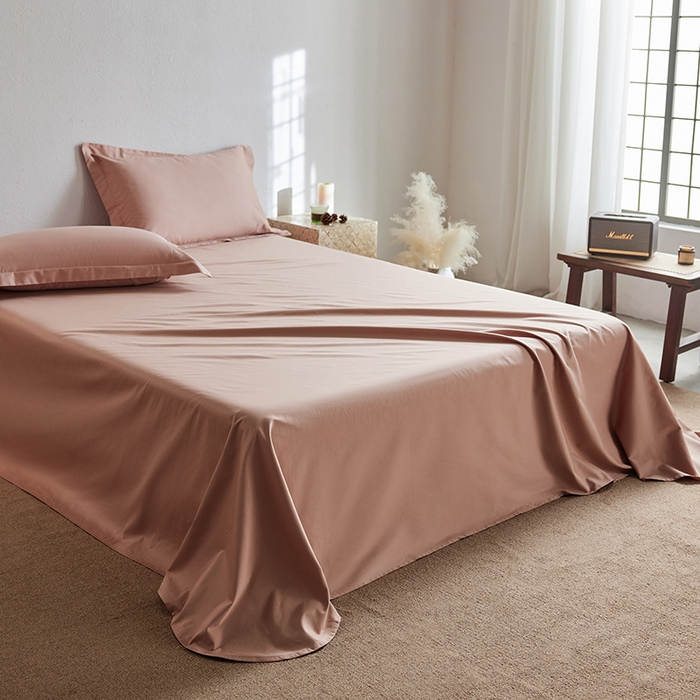 91家纺网 家纺一手货源 找家纺 轩和家居 2025新款50S贡缎长绒棉纯棉单床单单品床单床单单件 罗卡芙