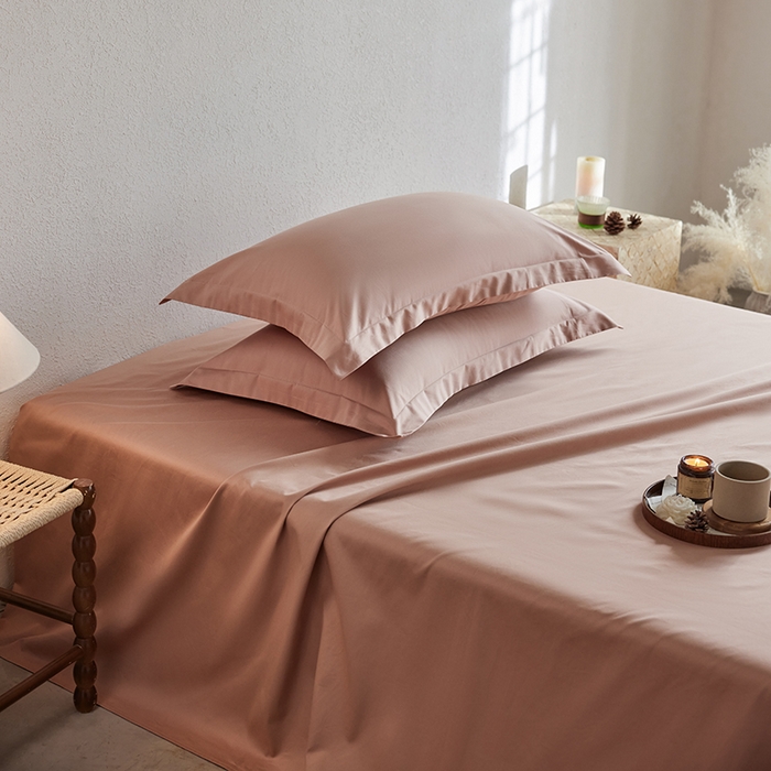 91家纺网 家纺一手货源 找家纺 轩和家居 2025新款50S贡缎长绒棉纯棉单床单单品床单床单单件 罗卡芙