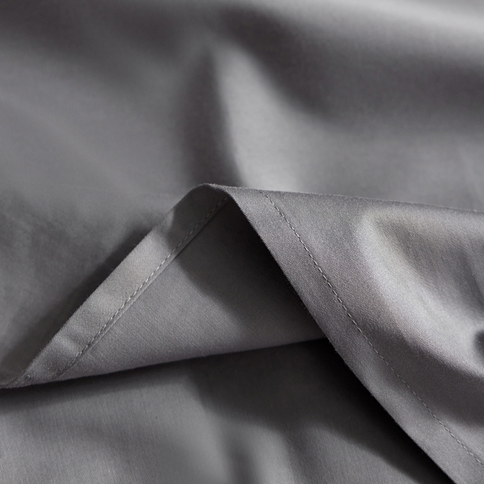 91家纺网 家纺一手货源 找家纺 轩和家居 2025新款50S贡缎长绒棉纯棉单床单单品床单床单单件 梦境灰