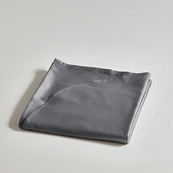 91家纺网 家纺一手货源 找家纺 轩和家居 2025新款50S贡缎长绒棉纯棉单床单单品床单床单单件 梦境灰