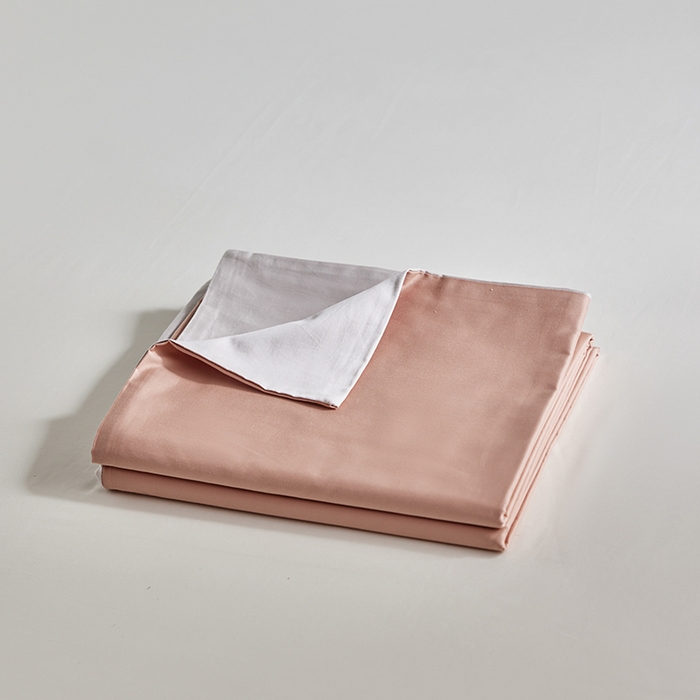 91家纺网 家纺一手货源 找家纺 轩和家居 2025新款50S贡缎长绒棉纯棉单被套单品被套被套单件 罗卡芙+迷雾灰