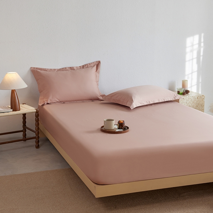 91家纺网 家纺一手货源 找家纺 轩和家居 2025新款50S贡缎长绒棉纯棉单床笠单品床笠床笠单件 罗卡芙