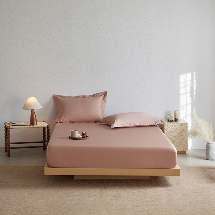 91家纺网 家纺一手货源 找家纺 轩和家居 2025新款50S贡缎长绒棉纯棉单床笠单品床笠床笠单件 罗卡芙