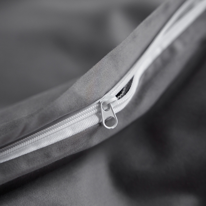 91家纺网 家纺一手货源 找家纺 轩和家居 2025新款50S贡缎长绒棉纯棉单被套单品被套被套单件 梦境灰