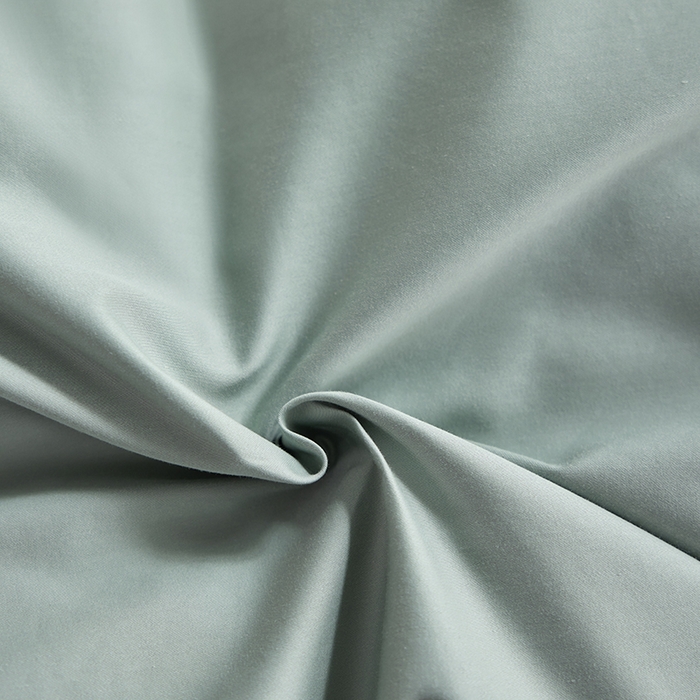 91家纺网 家纺一手货源 找家纺 轩和家居 2025新款50S贡缎长绒棉纯棉四件套 薄荷绿+浅香槟