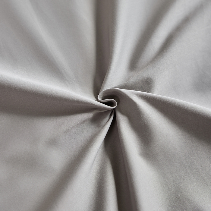 91家纺网 家纺一手货源 找家纺 轩和家居 2025新款50S贡缎长绒棉纯棉单枕套单品枕套枕套单件 雅士灰