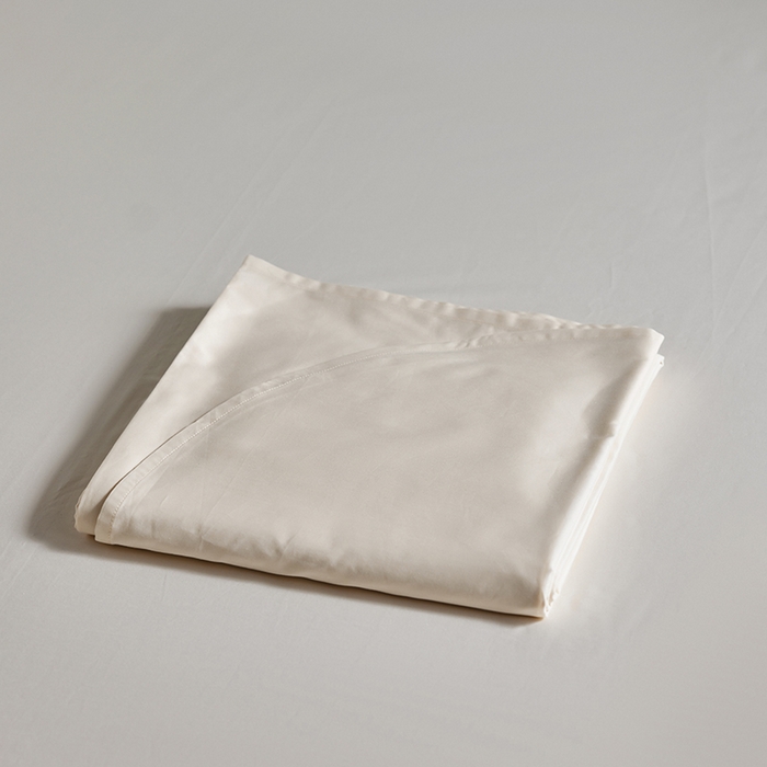 91家纺网 家纺一手货源 找家纺 轩和家居 2025新款50S贡缎长绒棉纯棉单床单单品床单床单单件 奶芋黄