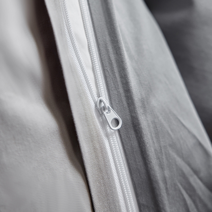 91家纺网 家纺一手货源 找家纺 轩和家居 2025新款50S贡缎长绒棉纯棉单被套单品被套被套单件 梦境灰+雅士灰