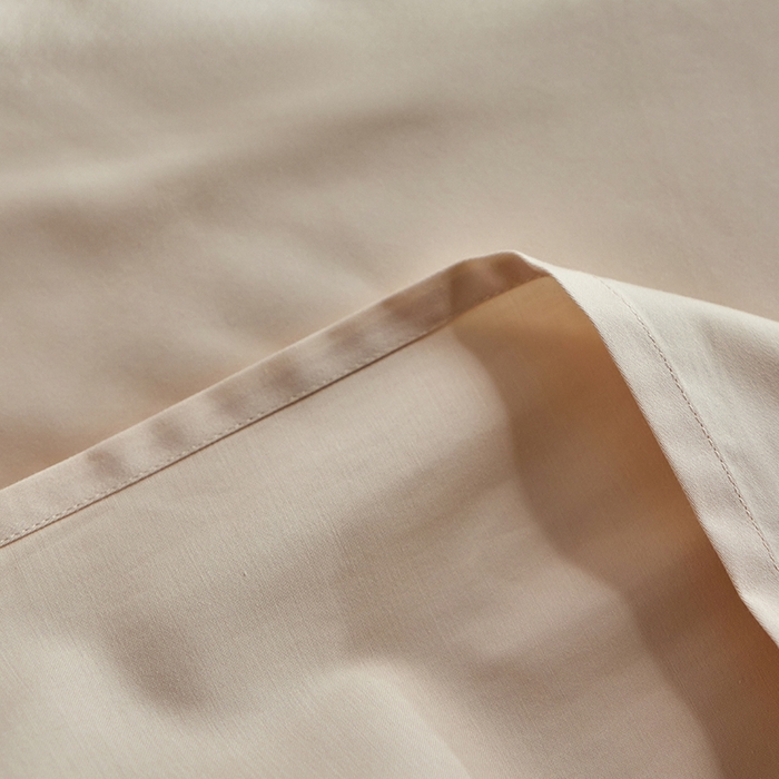 91家纺网 家纺一手货源 找家纺 轩和家居 2025新款50S贡缎长绒棉纯棉单床单单品床单床单单件 浅香槟