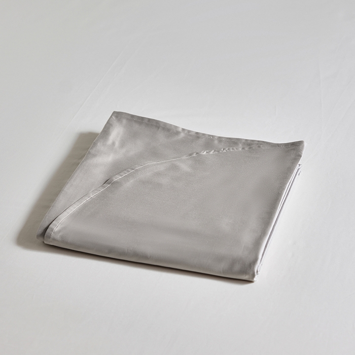 91家纺网 家纺一手货源 找家纺 轩和家居 2025新款50S贡缎长绒棉纯棉单床单单品床单床单单件 雅士灰