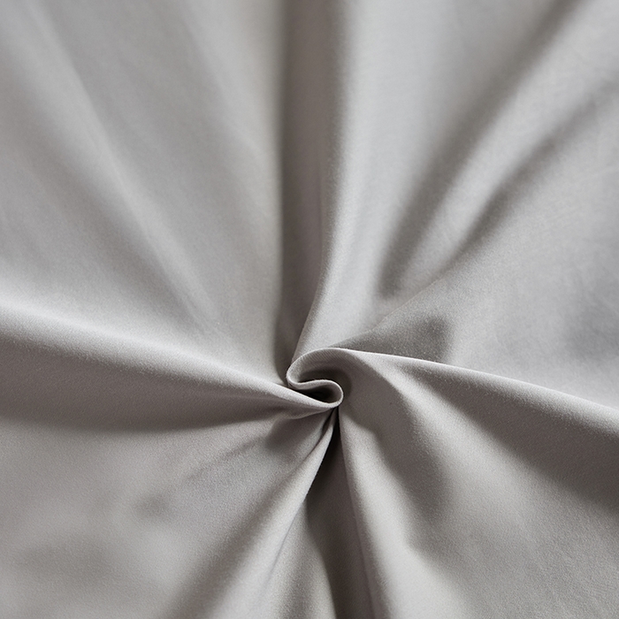 91家纺网 家纺一手货源 找家纺 轩和家居 2025新款50S贡缎长绒棉纯棉单被套单品被套被套单件 雅士灰
