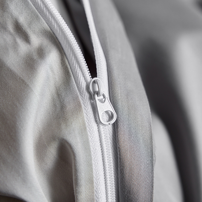 91家纺网 家纺一手货源 找家纺 轩和家居 2025新款50S贡缎长绒棉纯棉单被套单品被套被套单件 雅士灰+迷雾灰