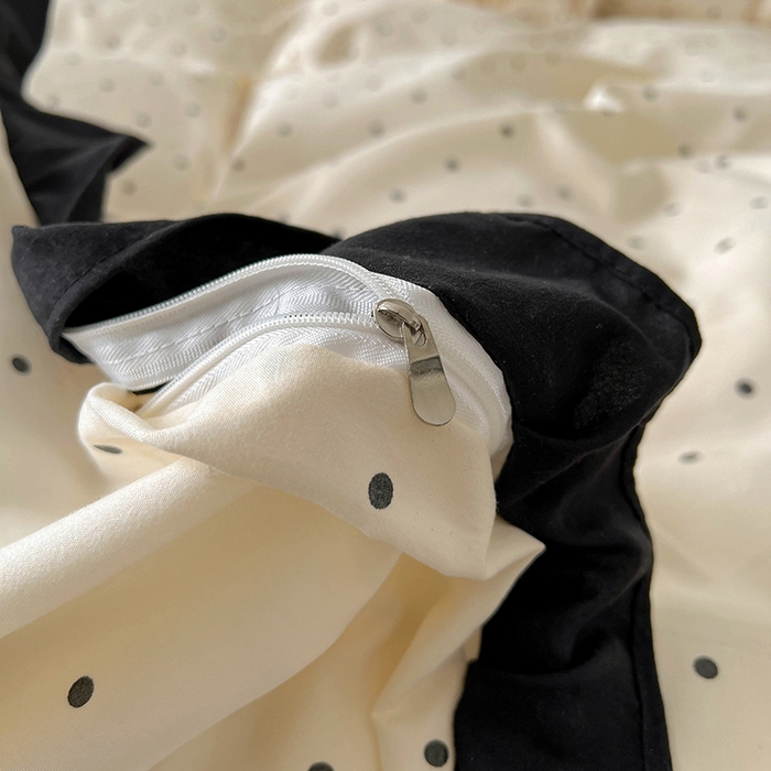 91家纺网 家纺一手货源 找家纺 美梦家纺 2025新款法式赫本风水洗棉床盖四件套系列