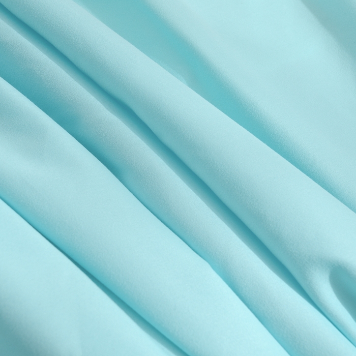 91家纺网 家纺一手货源 找家纺 推推家纺 2025新款刺绣水洗棉小清新四件套 郁金香-米白+浅蓝