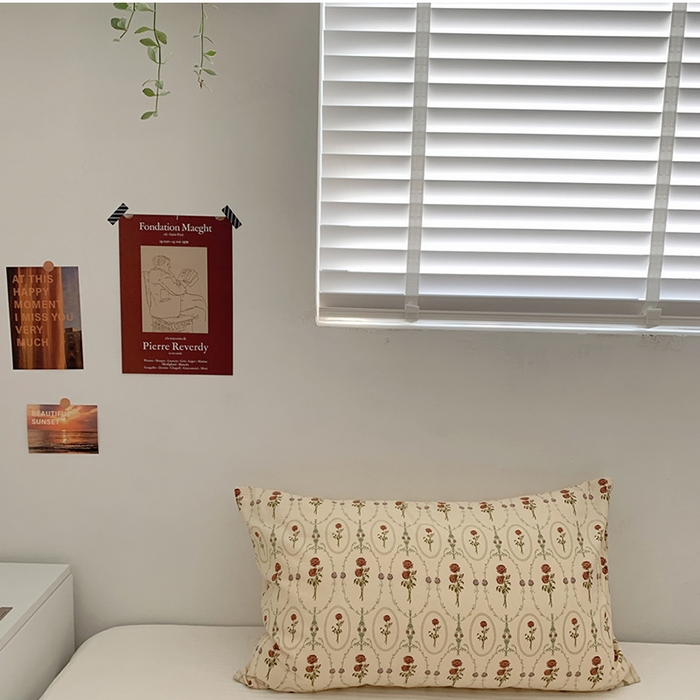 91家纺网 家纺一手货源 找家纺 柚可家居 2024新款全棉40支花卉枕套2实拍图 沁恬