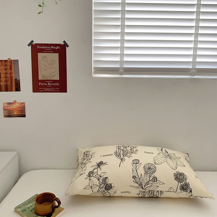 91家纺网 家纺一手货源 找家纺 柚可家居 2024新款全棉40支花卉枕套2实拍图 沁恬