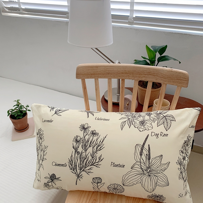 91家纺网 家纺一手货源 找家纺 柚可家居 2024新款全棉40支花卉枕套2实拍图 沁恬