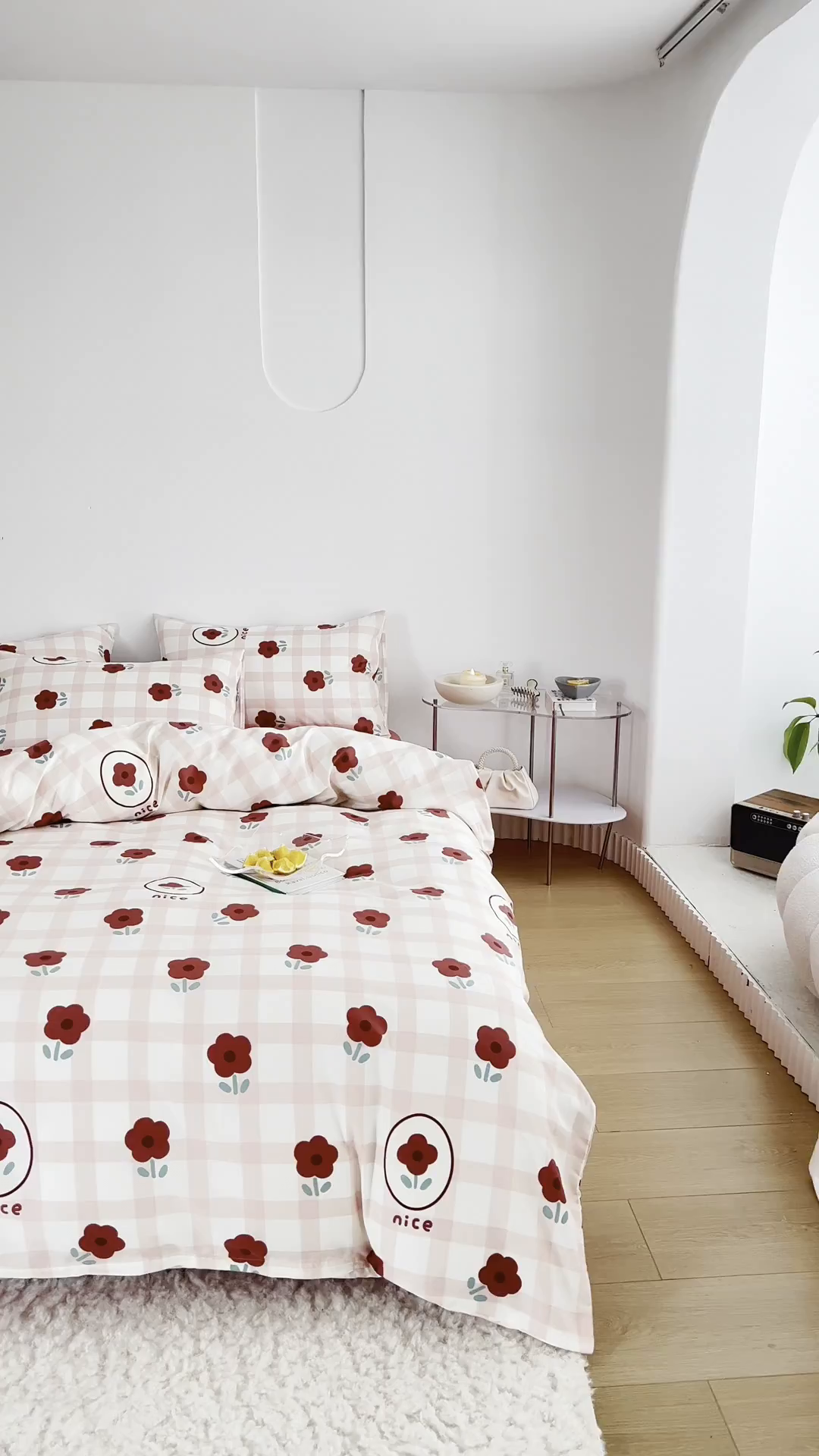 91家纺网 家纺一手货源 找家纺 （总）简宜家居 2023新款小清新卡通纯棉全棉斜纹四件套