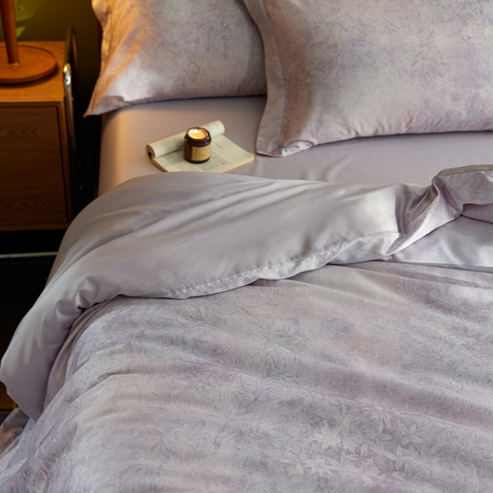 91家纺网 家纺一手货源 找家纺 （总）云胡2025新款莱赛尔纤维四件套-轻澜