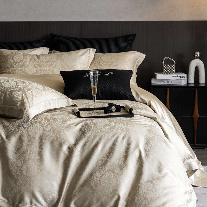 91家纺网 家纺一手货源 找家纺 （总）2025新款莱赛尔纤维四件套-德琪