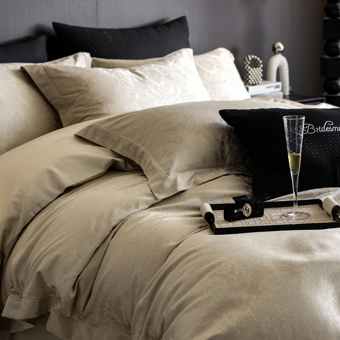 91家纺网 家纺一手货源 找家纺 （总）2025新款莱赛尔纤维四件套-德琪