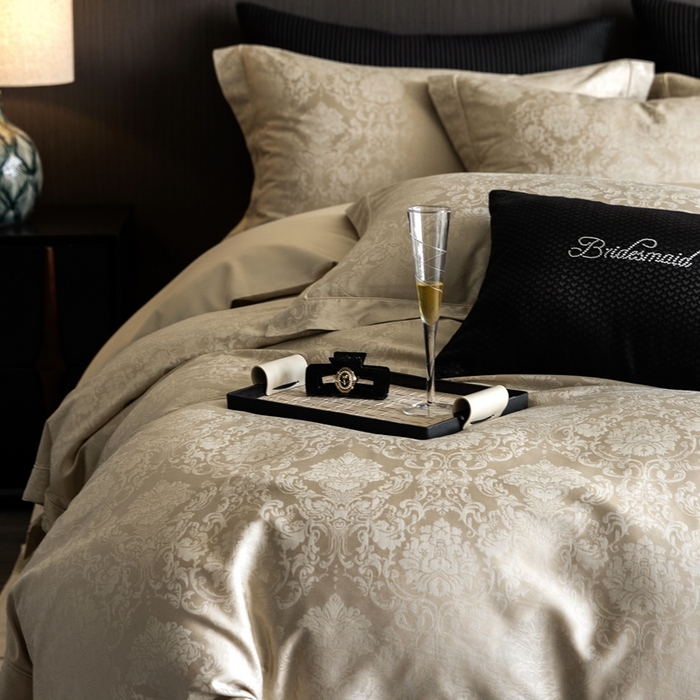 91家纺网 家纺一手货源 找家纺 （总）2025新款莱赛尔纤维四件套-德琪